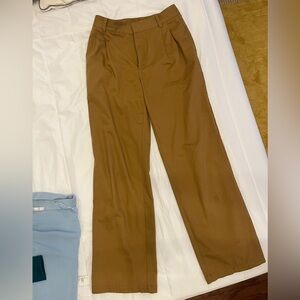 Aritzia TNA Tan Trousers